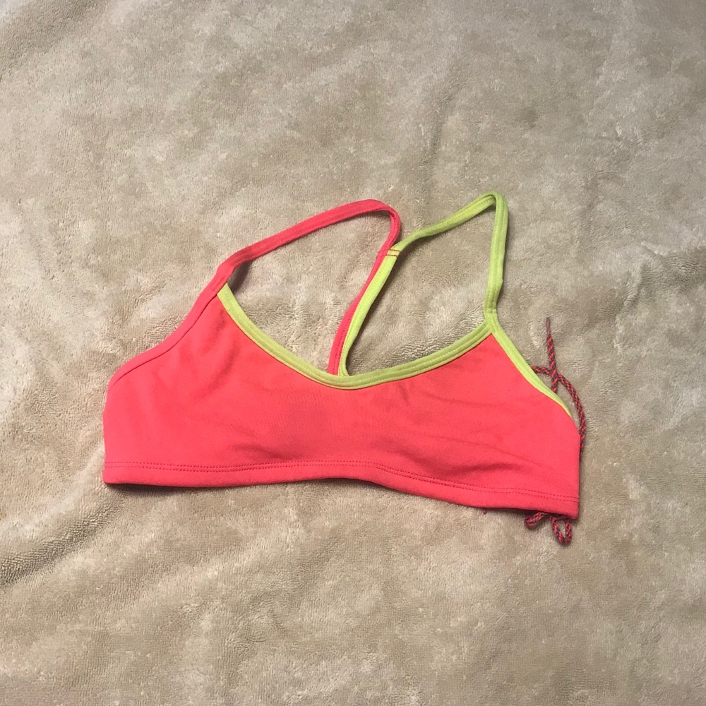 Jolyn Fixed Back Pink and Yellow Top